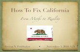 How To Fix California