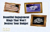 Beautiful Engagement Rings That Won’t Destroy Your Budget