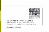 Isovist Analyst Extension for ESRI ArcView/ArcMap