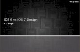 Comparing iOS 7 with iOS 6 design
