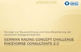 Final-Präsentation GERMAN RACING Concept Challenge 2013 – 4. Platz "Racehorse Consultants 2.0"