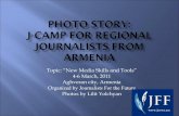 Camp on New Media for Regional Journalists from Armenia