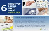 6 Things You Should Know About Lasso CRM