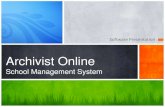 Archivist online - School Management Software