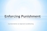 Enforcing punishment