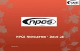 Npcs () newsletter 25