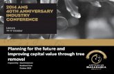 David Anderson - Planning for the future and improving capital value through tree removal