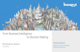 From business intelligence to decision making