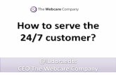 Overview 24/7 customer & customer service by Ludo Raedts