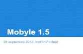 Mobyle 1.5 - Mobyle Workshop - September 28, 2012