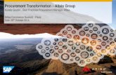 Albéa Group's Procurement Transformation - An Ariba Customer Story