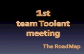 Toolent - 1st meeting of the Team