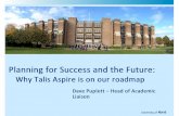 Dave Puplett - Planning for success and the future -  Why Talis Aspire is on our roadmap