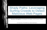 Shady Paths: Leveraging Surfing Crowds to Detect Malicious Web Pages