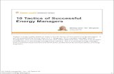 10 Tactics of Successful Energy Managers [SlideDoc]