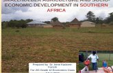 Agricultural Productivity and Economic Development in Southern Africa