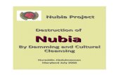 Nubia project usip_jul96 (Distruction of Nubia by dams)