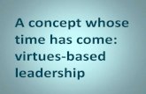 Virtues based leadership