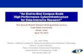 An End-to-End Campus-Scale High Performance Cyberinfrastructure for Data-Intensive Research