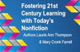 WLMA 2014 Fostering 21st Century Learning with Today's Nonfiction