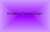 Avoiding flawed logic