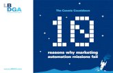 The Cosmic Countdown. 10 reasons why marketing automation missions fail