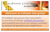 Calstate law group: Bankruptcy Attorney Van Nuys
