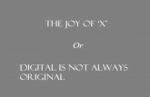 The Joy of 'X'