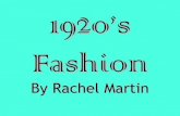 1920 Decade Fashion
