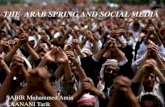Arab spring and social media