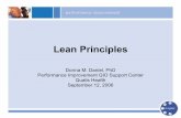 Lean Principles Donna M. Daniel, PhD