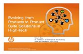 Evolving from Products to Product Suite Solutions in High-Tech