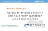 Recipes to develop a reactive and cloud-ready application using Scala and Akka
