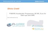 FIWARE Accelerator Programme: 80 Milion Euro for Start-Ups and SMEs