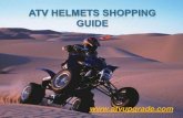 Atv helmet shopping guide