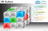 How to make create 3d cubes building blocks stacked broken design 1 powerpoint presentation slides and ppt templates graphics clipart