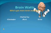 Brain watts