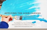 Running lean canvas workshop