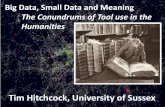 Big data, small data and meaning