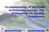 Co stewardship towards universal access