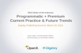 DPS: SOTI, Presented by OpenX: Programmatic + Premium: Current Practices and Future Trends