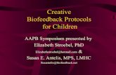 Creative biofeedback child protocols & case study