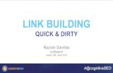 Link Building - Quick and Dirty