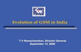 COAI Prsentation-13 Sept 2005- Evolution of GSM in India.ppt