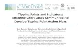 Tipping points and indicators