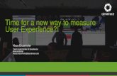 Time for a new way to measure user experience   velocity barcelona