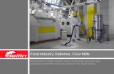 Industrial vacuums for bakeries, mills and the food industry