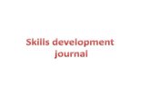 Skills development journel