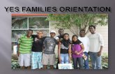 YES7 Host Family Orientation