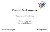 Face of Fuel Poverty Research Findings